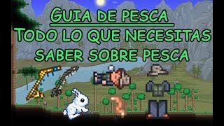 Terraria guia de pesca Todo lo que necesitas saber sobres pesca1353 [upl. by Milka]