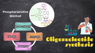 Chemical synthesis of oligonucleotidesPhosphoramidite Method [upl. by Andrey742]