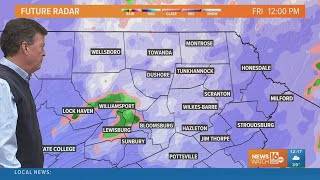 Kurt has the latest on what we can expect from this weeks winter weather  Weather Impact Alert [upl. by Aenad]