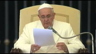 Ludienza generale di Papa Francesco  5 febbraio 2014 [upl. by Roosnam381]