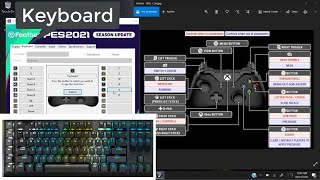 PES  Change Keyboard and Gamepad setting  How to Play PES with Keyboard and Gamepad [upl. by Kelwin]