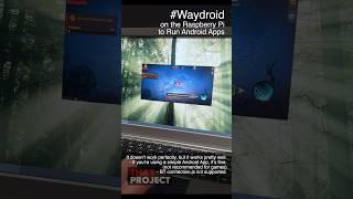 Android Apps on Raspberry Pi  Waydroid [upl. by Akim851]