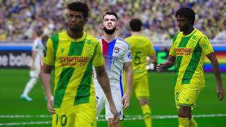 Lyon vs Nantes Highlights  Ligue 1 2425 [upl. by Anirtak]