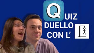 CHALLENGE dell’ IMPICCATTO con QUIZ DUELLO insieme alla mia RAGAZZA vincenzyio [upl. by Ranson]