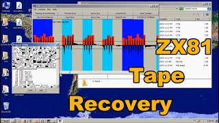 Software Recovery Using the Java ZX81 Tape Converter Tool [upl. by Llehcram]