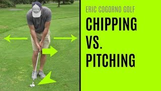 GOLF Chipping Vs Pitching [upl. by Hnahym]