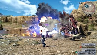 FINAL FANTASY XV  9999 Max Damage Magic Attack amp Magic Counter Judgment Disc Demo [upl. by Gorlin]