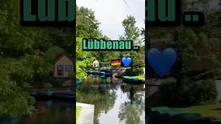 Welcome to the picturesque town of Lübbenau  Spreewald Germany shorts 🇩🇪🏡🛶🚣‍♀️💙 [upl. by Nemra332]