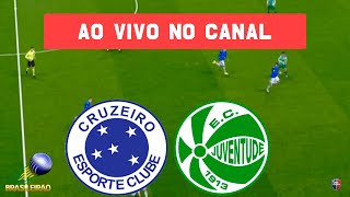 Cruzeiro x Juventude AO VIVO COM IMAGENS  JOGO DE HOJE  ASSISTA AGORA SERIE A BRASILEIRÃO PES [upl. by Elane]