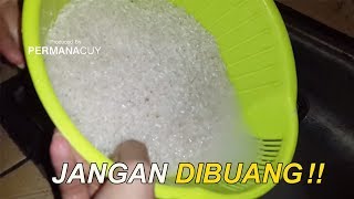 Mulai Sekarang Air Cucian Beras Jangan Dibuang Manfaatnya Dahsyat Lho [upl. by Elfont743]