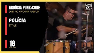 Banda Ardósia PunkCore  Policia Titãs AO VIVO [upl. by Erik]