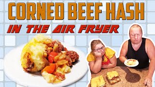 Corned Beef Hash In The Air Fryer  Very Tasty [upl. by Netaf787]