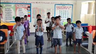 clap clap clap rhyme  1st class English youtubeshorts english [upl. by Earlene332]