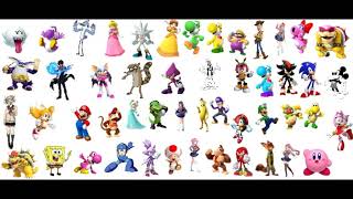 MarioSonic Plush Total Drama Plush Character Elimination list [upl. by Euphemiah]