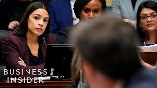 Alexandria OcasioCortez Praised For Questioning Michael Cohen [upl. by Ennaul315]