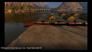 Polluting the Harbor Because I Can  Derail Valley Build 99 [upl. by Rosena570]