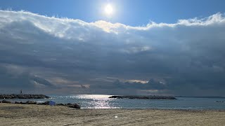 Walk through the village and in the beach Pyla Larnaca Cyprus [upl. by Seigler308]