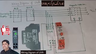 Under Voltage Relay Connection  timer relay [upl. by Prevot]