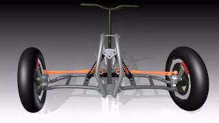 CAN AM tilting steering 3D CAD [upl. by Sandro]