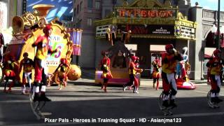 Pixar Pals Premiere featuring the Incredibles  Disney California Adventure  HD [upl. by Yadroc]