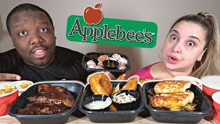 Trying APPLEBEES Items Weve NEVER Tried Before Food Review [upl. by Fidela]