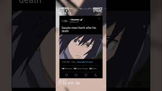 Sasuke meet Itachi  naruto sasukeitachi anime shortvideo shorts viralvideo itachi trending [upl. by Inaluiak]