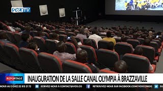 Inauguration de la salle canal Olympia à Brazzaville [upl. by Novaat645]