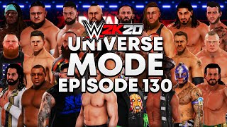 WWE 2K20  Universe Mode  ROYAL RUMBLE PPV PART 66  130 [upl. by Ilise]