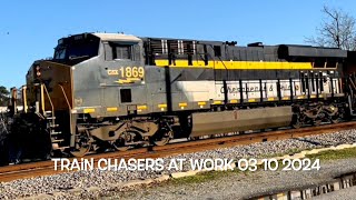 CSX 1869 CampO Heritage Unit NB Intermodal Moncks Corner SC￼ [upl. by Leelahk]