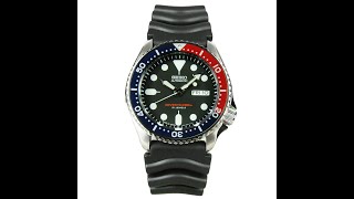 Seiko SKX009J1 Watch Review [upl. by Pronty444]