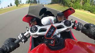 The Ridge Motorsports Park  Panigale V2 Track Time [upl. by Scharf]