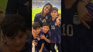 Lionel messi wife antonella roccuzzo viral football messi [upl. by Ahsaelat]