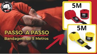 Passo a Passo Aprenda a Colocar Sua Bandagem de 5 Metros de Forma Perfeita [upl. by Latham446]