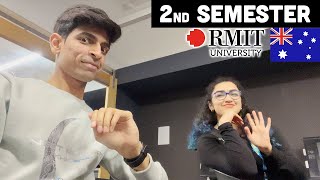 First day of RMIT University  2nd Semester  Masters of Animation  Indian students  Vlog 70 [upl. by Origra493]