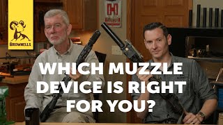 Quick Tip Which Muzzle Device Is Right for You [upl. by Yasdnyl]