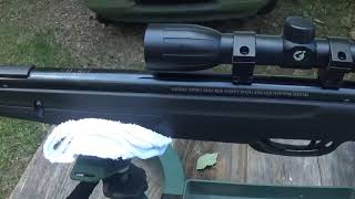 testing the gamo whisper air rifle [upl. by Noid]