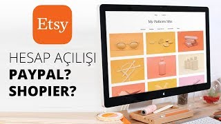 ETSY Satıcı Hesabı Açma ve Ödeme Alma Yöntemleri [upl. by Nunes]