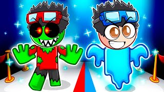 PINO Zombie vs ARES Fantasma en Dress to Impress [upl. by Hoshi]