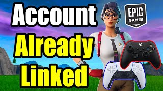 How to Fix Fortnite Account Link Failed amp Already Associated with a Different Account Best Method [upl. by Monda]