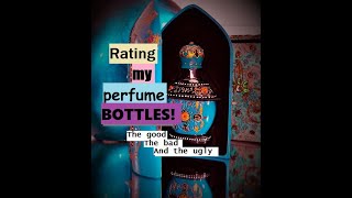 Lets talk PERFUME BOTTLES Requested video [upl. by Epillihp250]