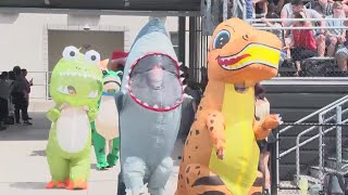 WilkesBarre Area High School host Positive Behavior Pep Rally [upl. by Burgwell118]