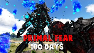 I Survived 100 Days In Ark Primal Fear Heres What Happened [upl. by Elnora359]