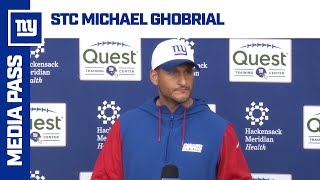 Michael Ghobrial on What Matt Adams Brings to Special Teams  New York Giants [upl. by Audrie]