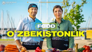 O’zbekistonlik FOOD  Alisher Uzoqov bilan Madina Berdiyeva  4K [upl. by Nnorahs]