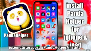 How to install Panda Helper Store on iphone amp ipad without jailbreaking [upl. by Erminna36]