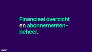 Financieel Overzicht en Abonnementenbeheer Nederlands [upl. by Hugh]