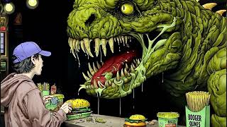 Digital Colouring Timelapse on a page from quotMonster Chef 3  Fast Food Freaksquot halloween monsters [upl. by Wedurn]