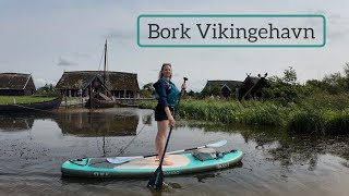 SUP  Ringkøbing Fjord  Bork Vikingehavn  regeneriat [upl. by Ymij313]