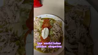 La rica enchiladas verdes de pollo chupetes mexicana ￼ [upl. by Annim807]