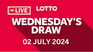 The National Lottery Lotto Draw Live Results from Wednesday 03 July 2024  lotto live [upl. by Aisauqal]